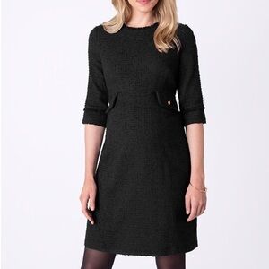 Seraphine Black maternity dress